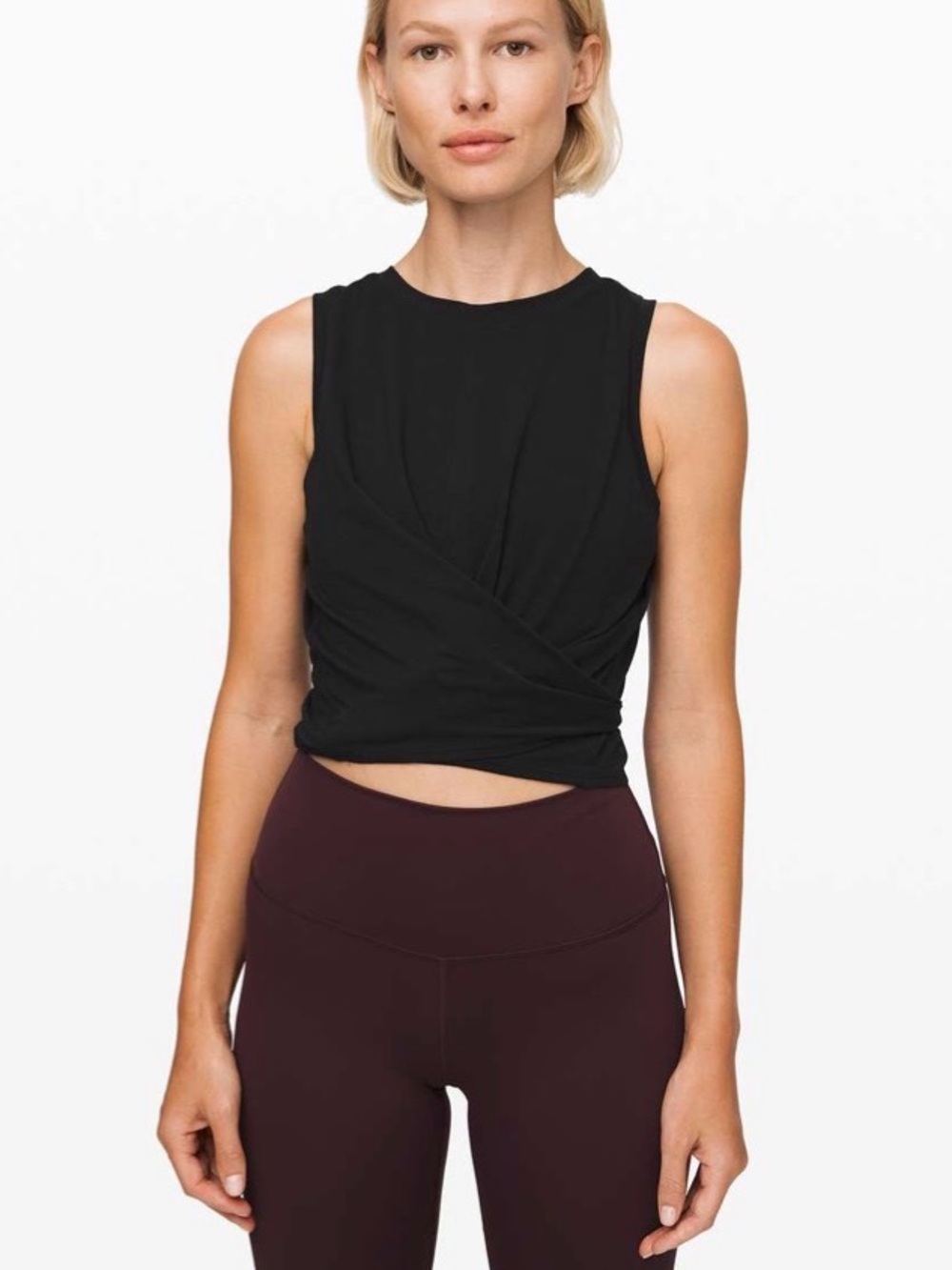Lululemon Time to Restore Tank Top – black – Size 4
